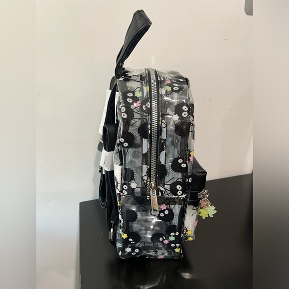 Studio Ghibli Spirited Away Soot Sprites Clear Mini Backpack - Picture 4 of 8
